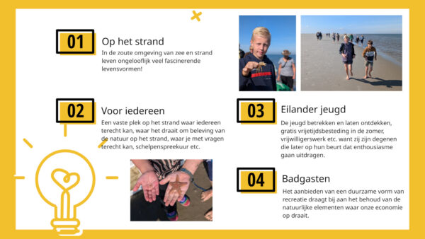 pitch Buitenkans project natuur op het strand slide 7