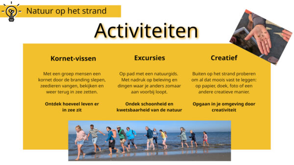 pitch Buitenkans project natuur op het strand slide 8